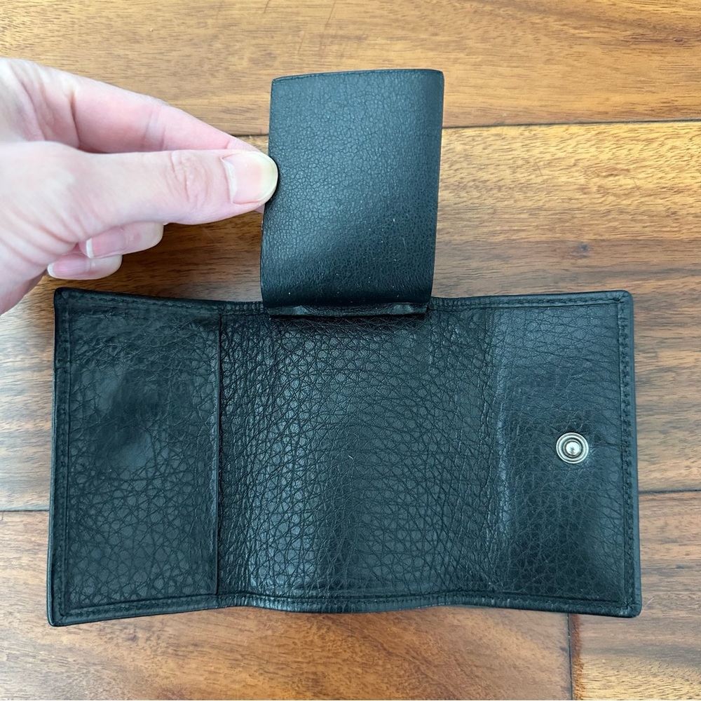 Authentic Vintage Gucci Black Leather Key Case & Card Holder - Picture 10 of 13
